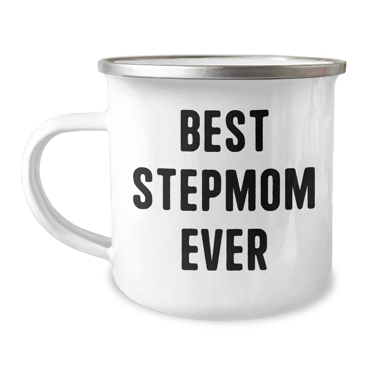 Funny Stepmom Gifts from Men to Best Stepmom Ever on Graduation, Camping Mug for Stepmom - Victory Thru Vision