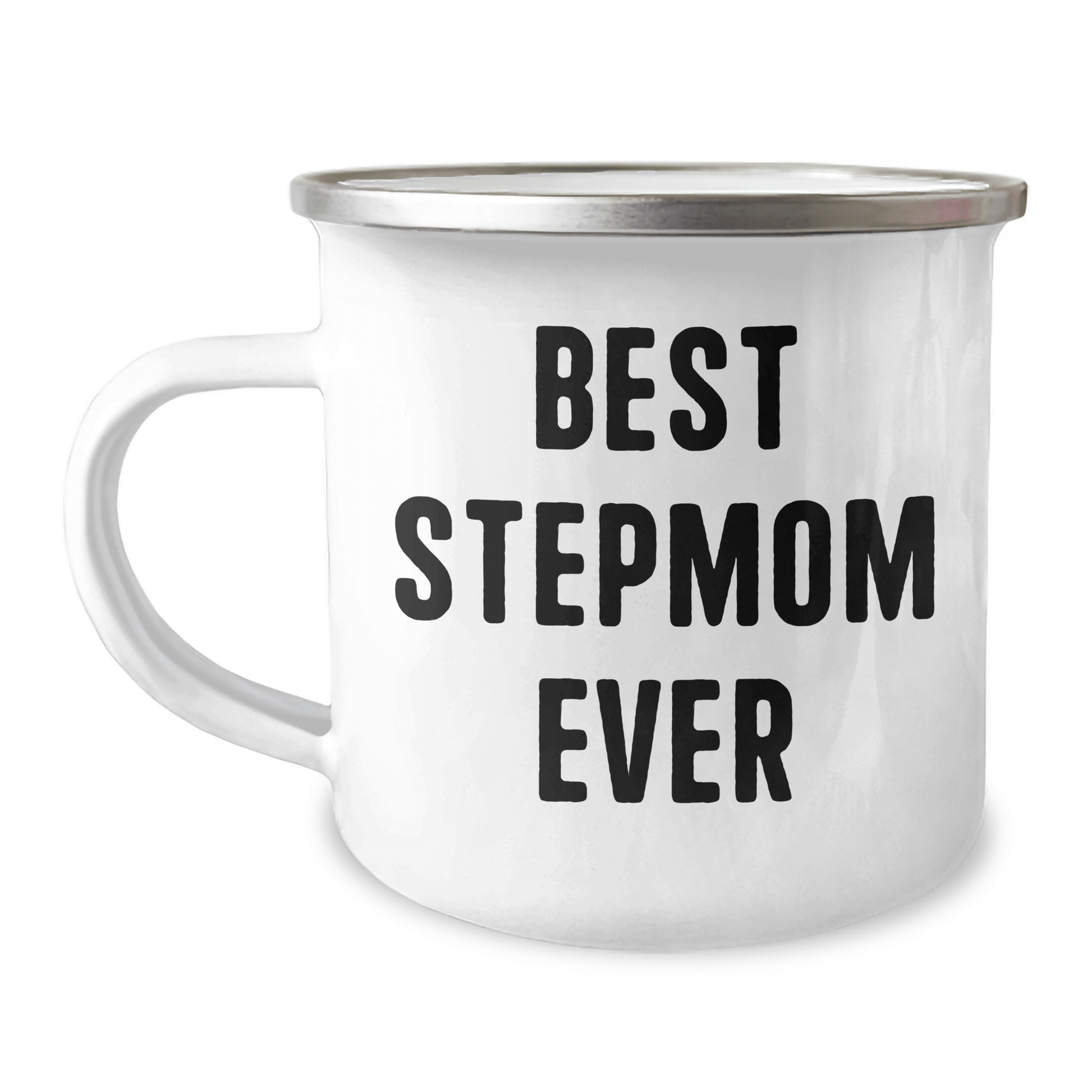 Funny Stepmom Gifts from Men to Best Stepmom Ever on Graduation, Camping Mug for Stepmom - Victory Thru Vision
