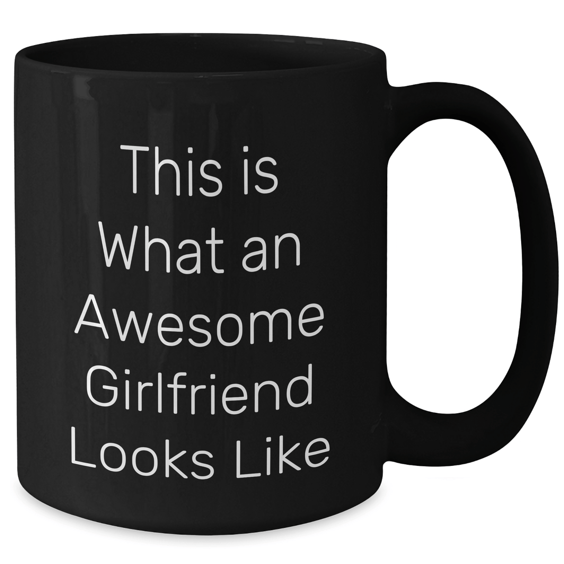 Funny Sweetheart Graduation Gifts from Men, Unique Black Coffee Mug with Inspirational Quote 'This Is What An Awesome Sweetheart Looks Like' for Her, Gifts for Sweetheart, Women, Friends, and Family - Victory Thru Vision