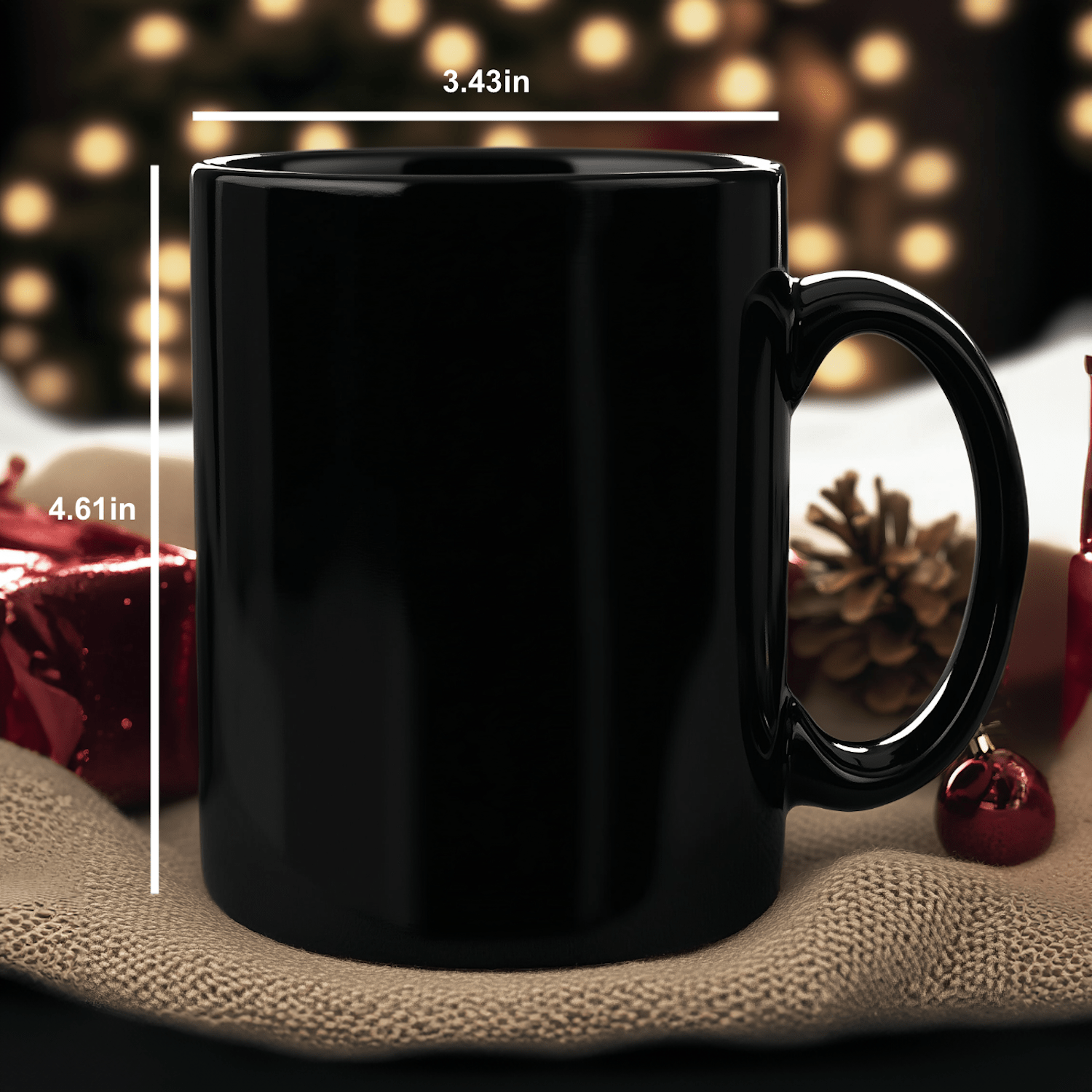 Funny Tabby Cat Lovers Gifts from Men to Dad, Unique Black Coffee Mug for Tabby Cat Enthusiasts, I Love My Tabby Cat People Not So Much. - Victory Thru Vision