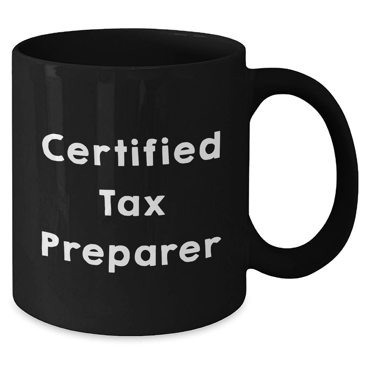 Funny Tax Preparer Gifts, 'Don't Make Me Do Your Taxes' Black Coffee Mug, Gifts from Mom, Gifts for Tax Preparer, Mother's Day Unique Gifts - Victory Thru Vision 