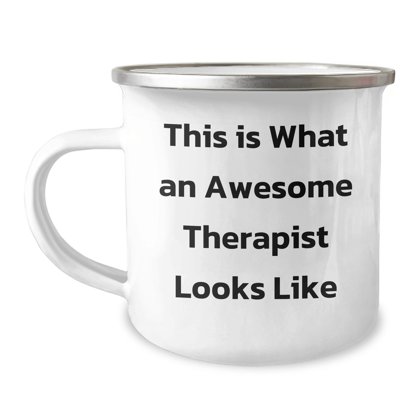 Funny Therapist Gifts, Camping Mug for Awesome Therapist, Gifts from Men to Therapist, This Is What An Awesome Therapist Looks Like, Perfect for Father's Day - Victory Thru Vision 