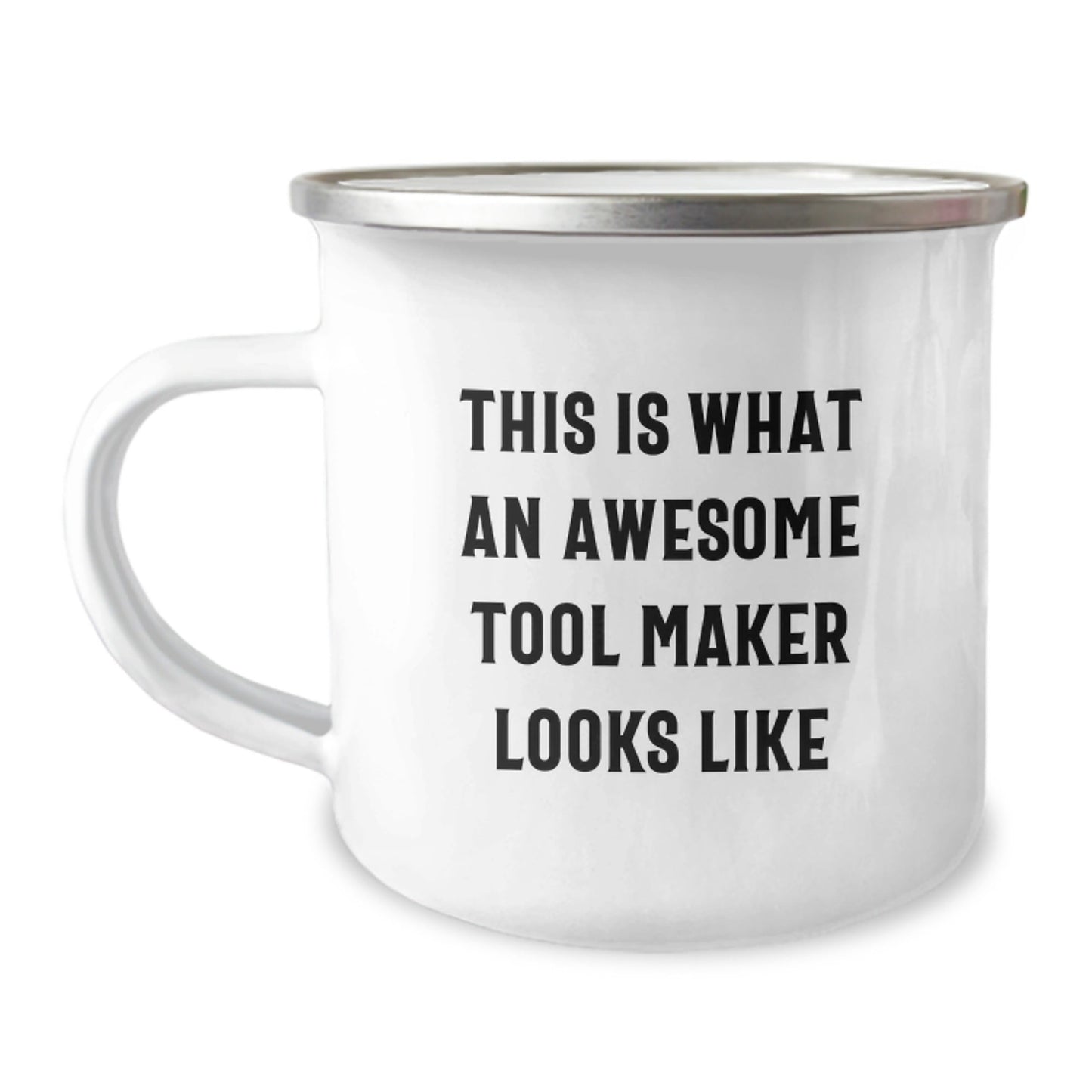 Funny Tool Maker Gifts, 'This Is What An Awesome Tool Maker Looks Like', Camping Mug, Birthday Unique Gifts from Family to Friends, Gifts for Tool Makers - Victory Thru Vision
