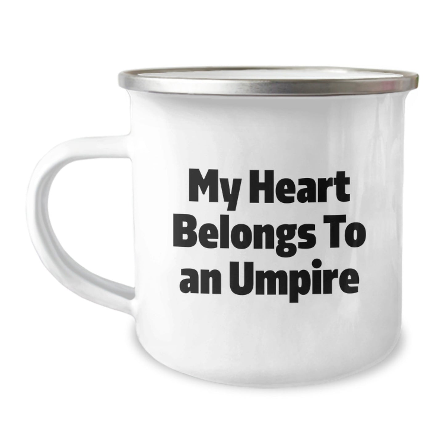 Funny Umpire Gifts from Men to Friends - My Heart Belongs To An Umpire Umpire Birthday Unique Gifts - Victory Thru Vision