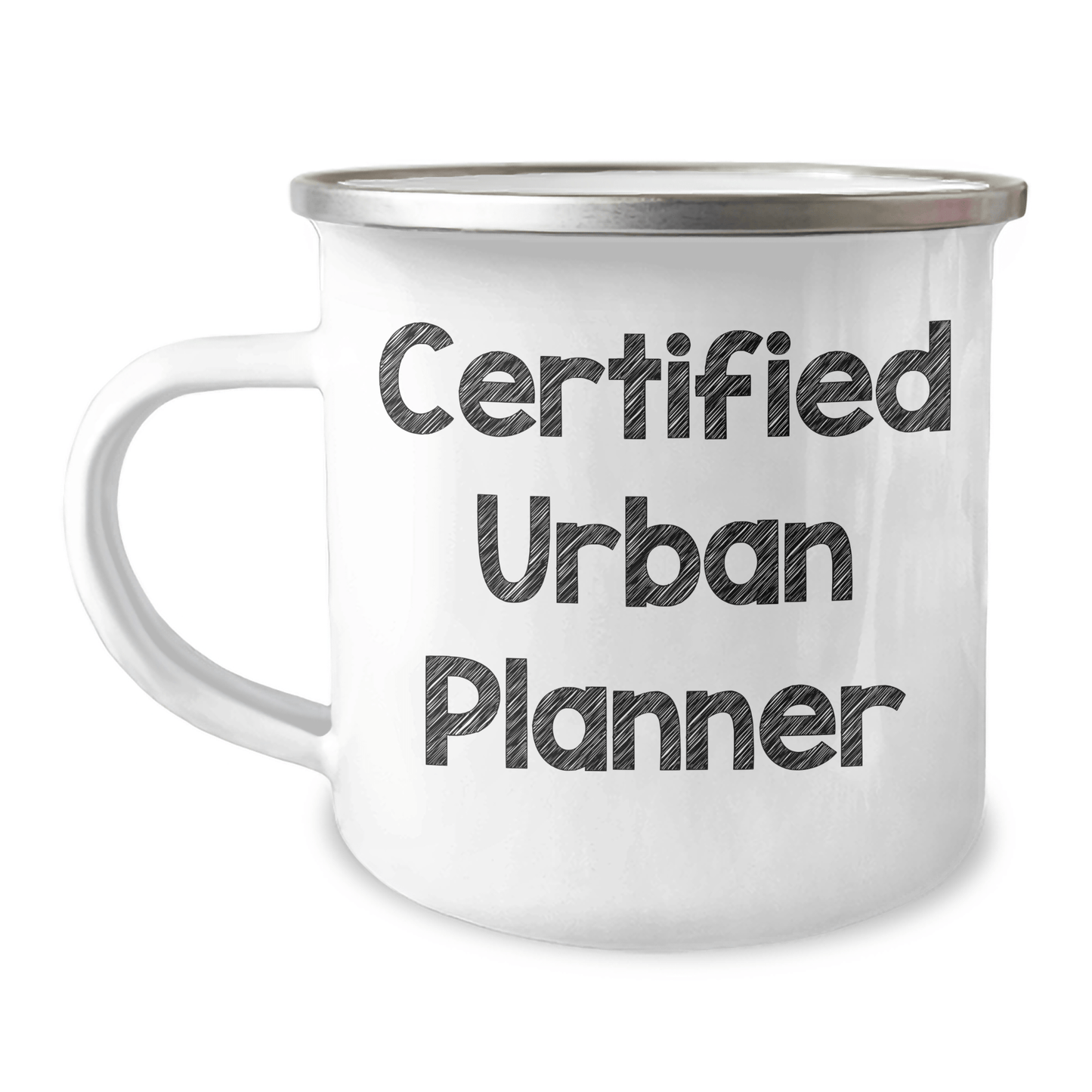 Funny Urban Planner Gifts for Men from Dad - Certified Urban Planner Quote on Camping Mug, Perfect for Father's Day - Victory Thru Vision 