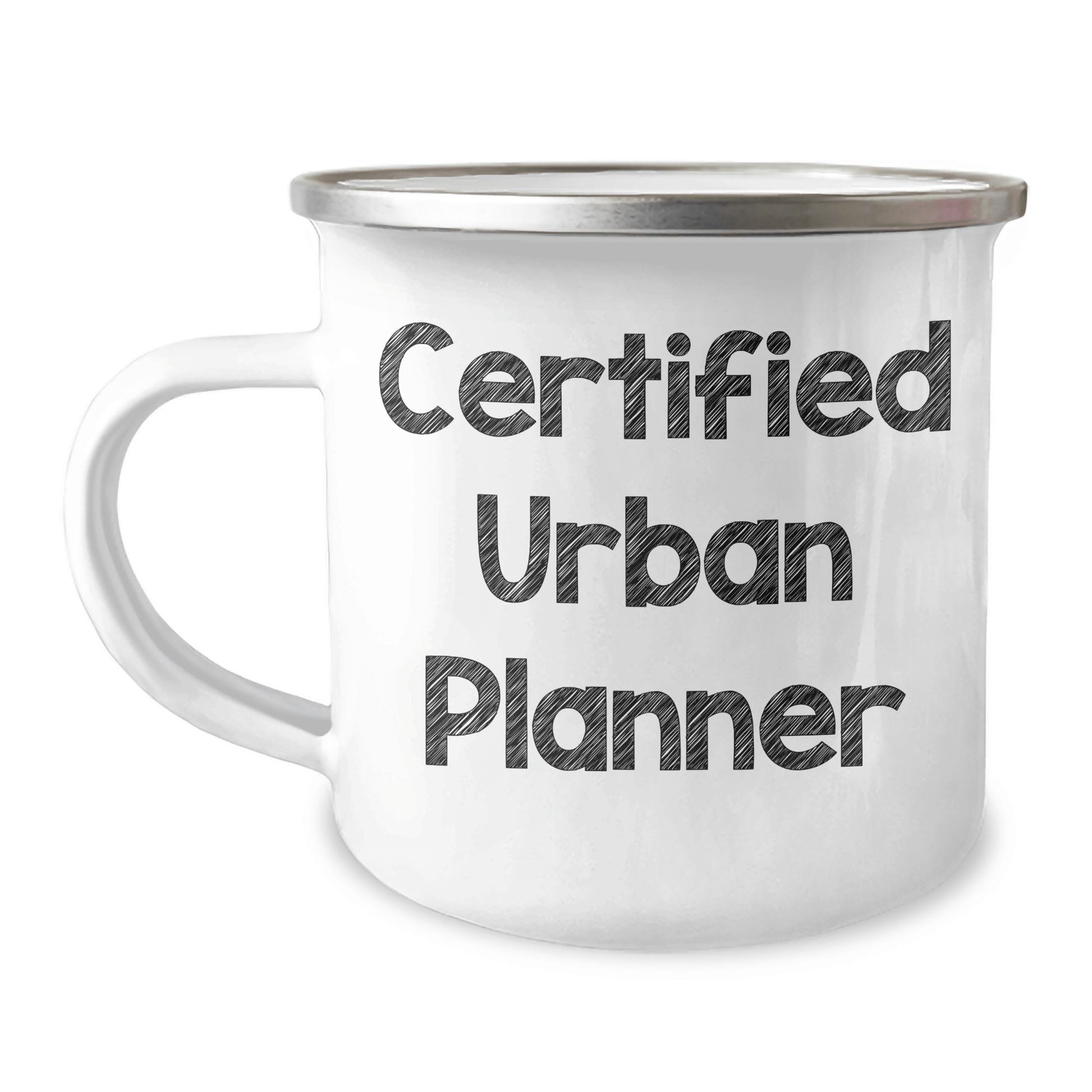 Funny Urban Planner Gifts for Men from Dad - Certified Urban Planner Quote on Camping Mug, Perfect for Father's Day - Victory Thru Vision 