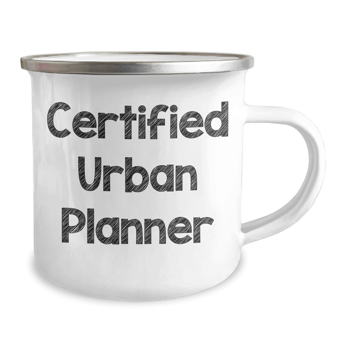 Funny Urban Planner Gifts for Men from Dad - Certified Urban Planner Quote on Camping Mug, Perfect for Father's Day - Victory Thru Vision 