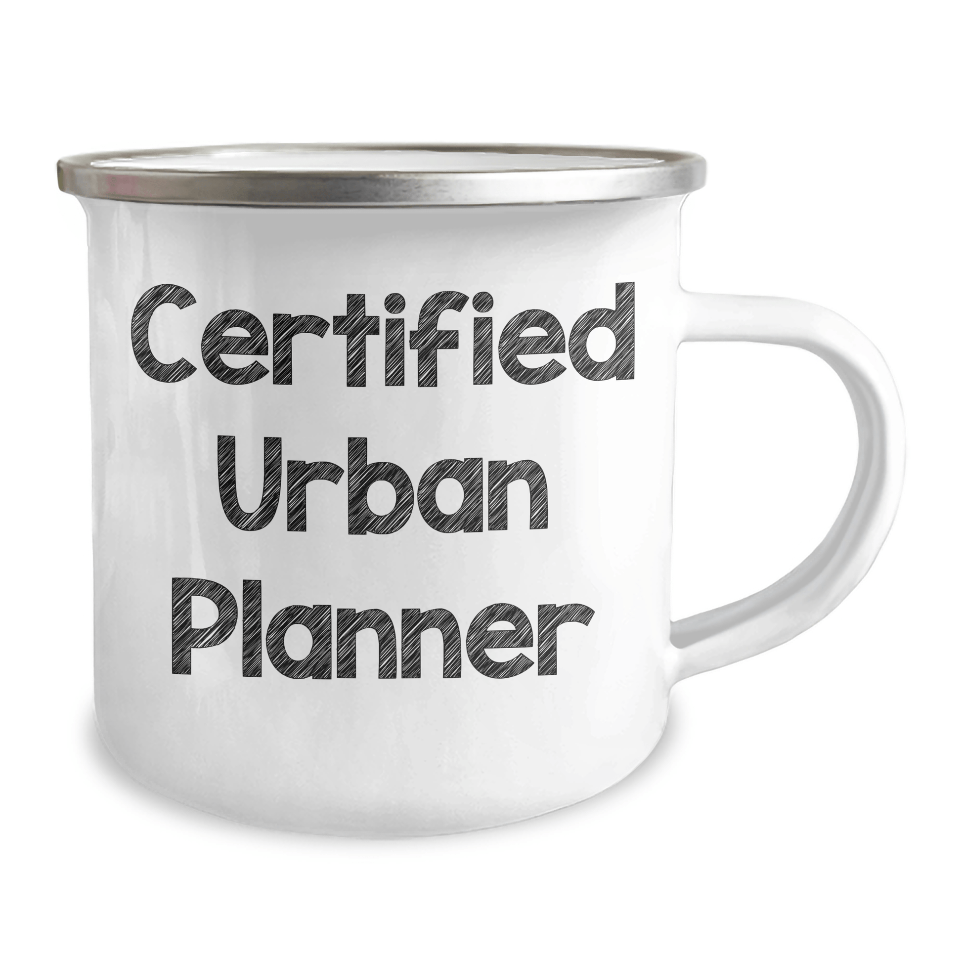 Funny Urban Planner Gifts for Men from Dad - Certified Urban Planner Quote on Camping Mug, Perfect for Father's Day - Victory Thru Vision 