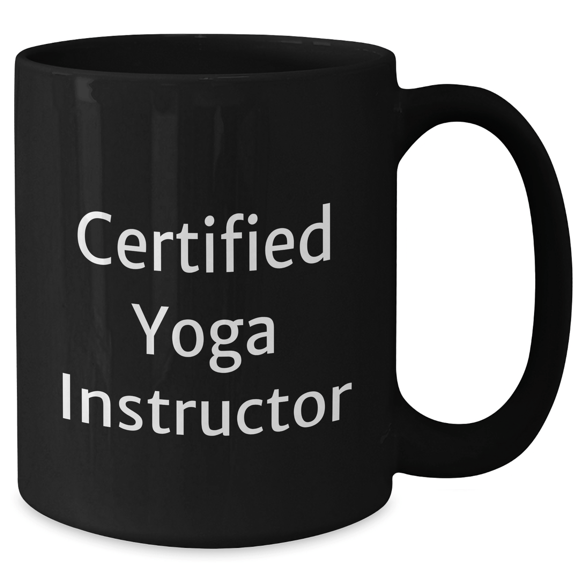 Funny Yoga Instructor Gift Ideas, 'You're a - mazing!' Ceramic Black Coffee Mug for Father's Day Unique Gifts from Friends - Victory Thru Vision
