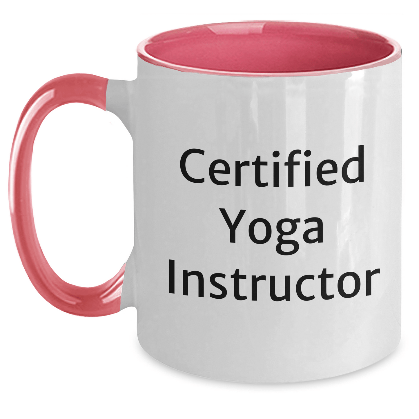 Funny Yoga Instructor Gifts - 'Namaste, Dad!' Two Tone Coffee Mug for Father's Day, Gifts from Mom, Friends, or Coworkers to Yoga Instructor Men or Women - Victory Thru Vision