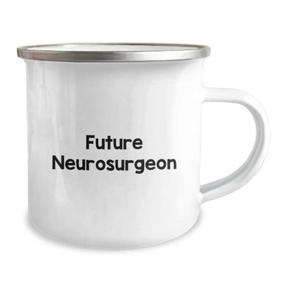 Future Neurosurgeon Gifts from Family, Funny Camping Mug for Neurosurgeon Friends, Inspirational Quote, Graduation Unique Gifts - Victory Thru Vision