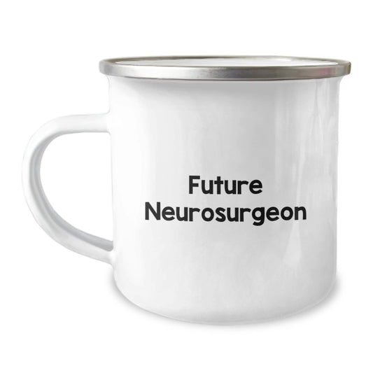 Future Neurosurgeon Gifts from Family, Funny Camping Mug for Neurosurgeon Friends, Inspirational Quote, Graduation Unique Gifts - Victory Thru Vision