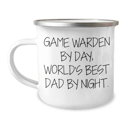 Game Warden Gifts, Funny Quote, Camping Mug, Mother's Day Unique Gifts from Dad, For Game Warden, Unique Gift Ideas - Victory Thru Vision