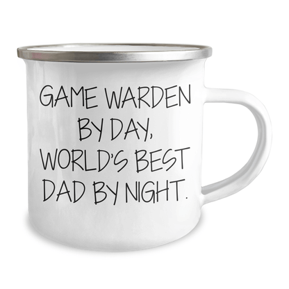 Game Warden Gifts, Funny Quote, Camping Mug, Mother's Day Unique Gifts from Dad, For Game Warden, Unique Gift Ideas - Victory Thru Vision