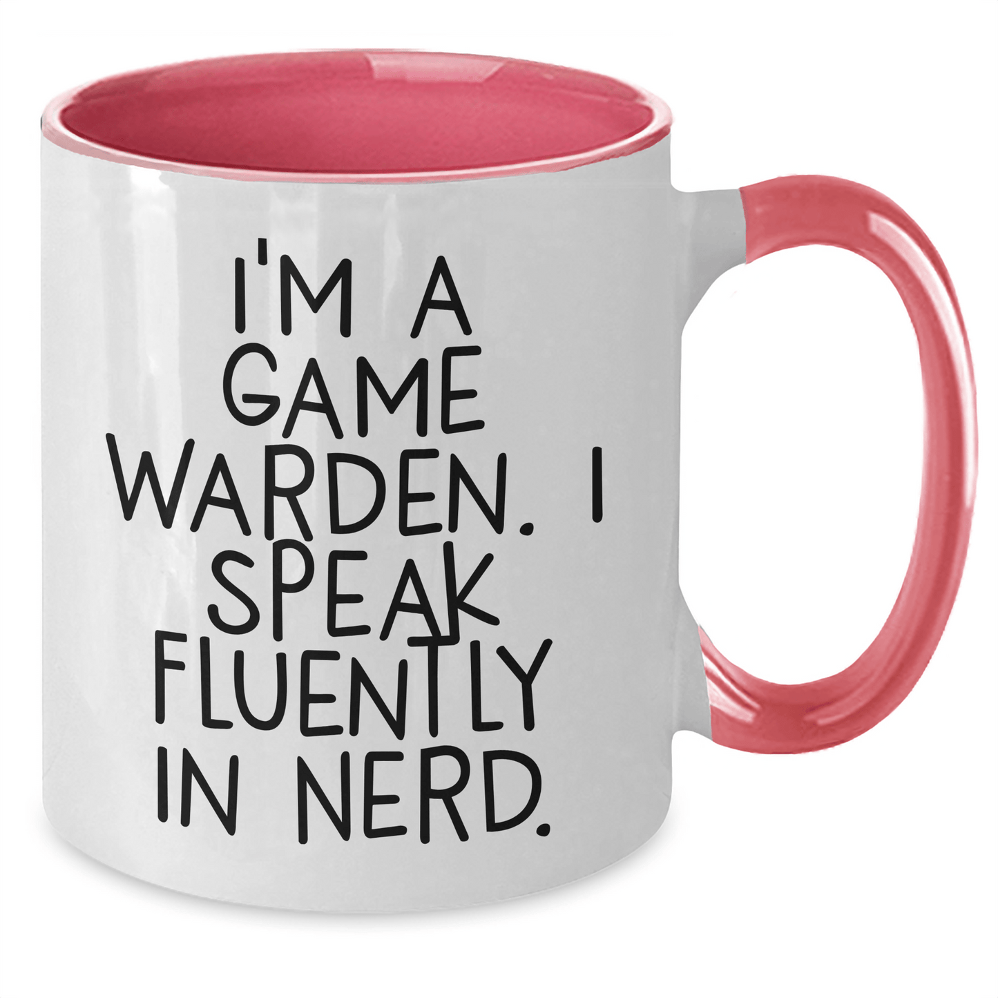 Game Warden Gifts, Funny Quote, Two Tone Coffee Mug, Graduation Unique Gifts from Family to Friends, Game Warden Lovers - Victory Thru Vision