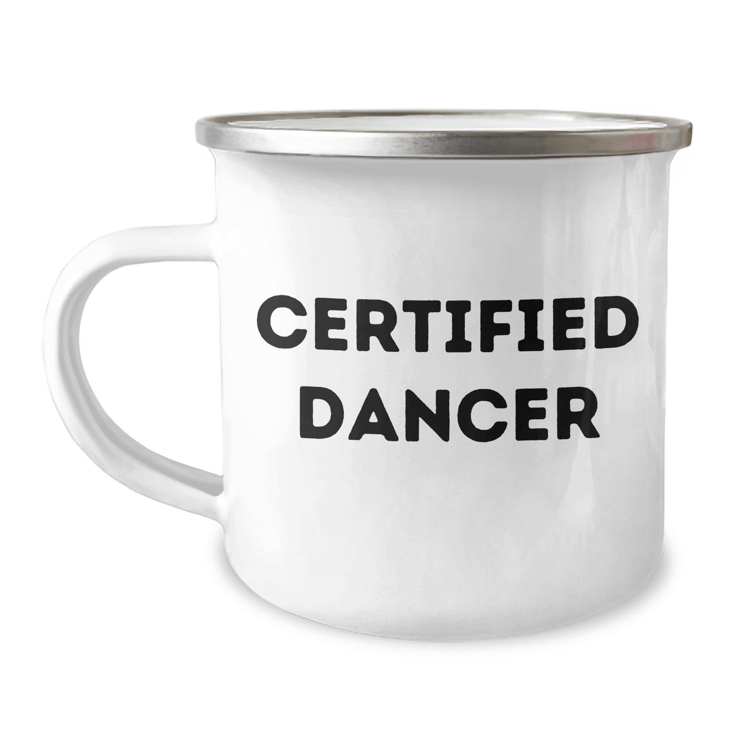 Gifts from Dancer Friends - Funny Quote for Father's Day Camping Mug for Men - Victory Thru Vision 