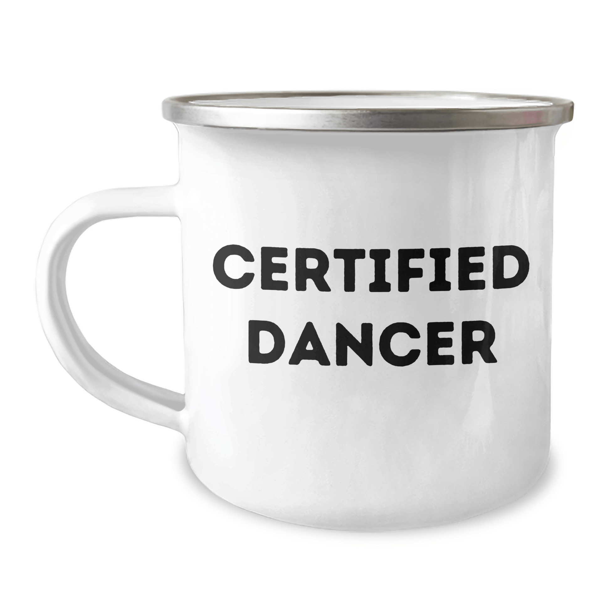 Gifts from Dancer Friends - Funny Quote for Father's Day Camping Mug for Men - Victory Thru Vision 