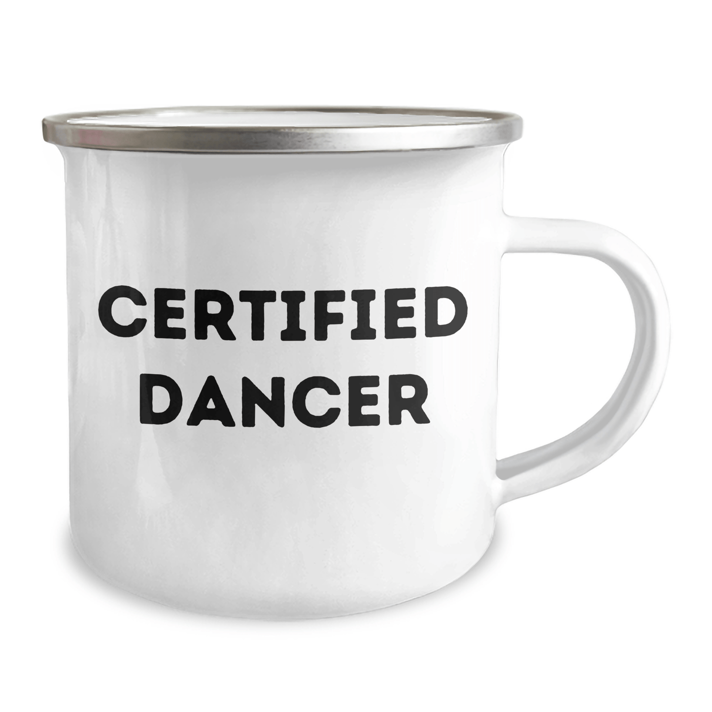 Gifts from Dancer Friends - Funny Quote for Father's Day Camping Mug for Men - Victory Thru Vision 