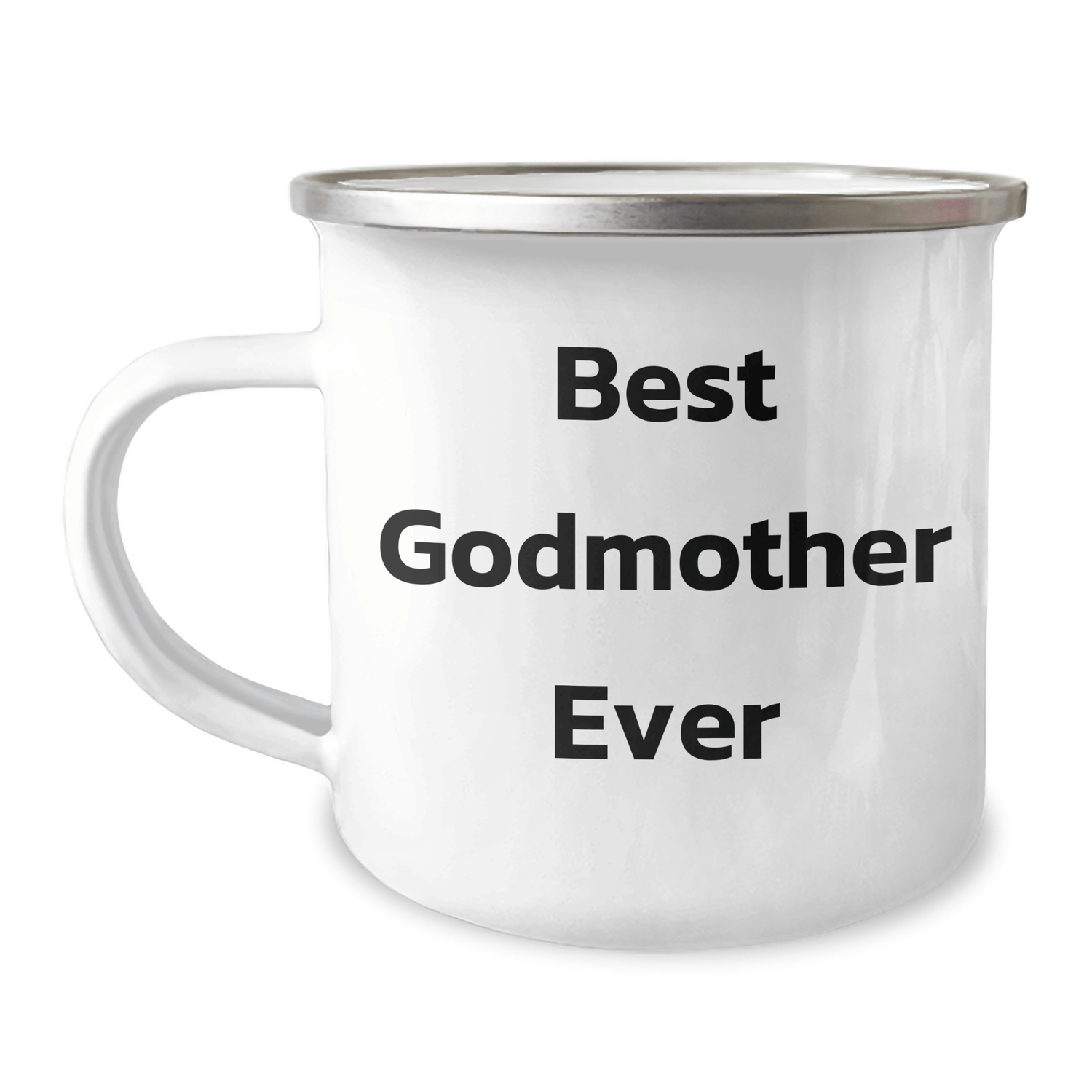 Gifts from Friends to Best Godmother Ever, Funny Camping Mug for Father's Day, Godmother Gifts - Victory Thru Vision 