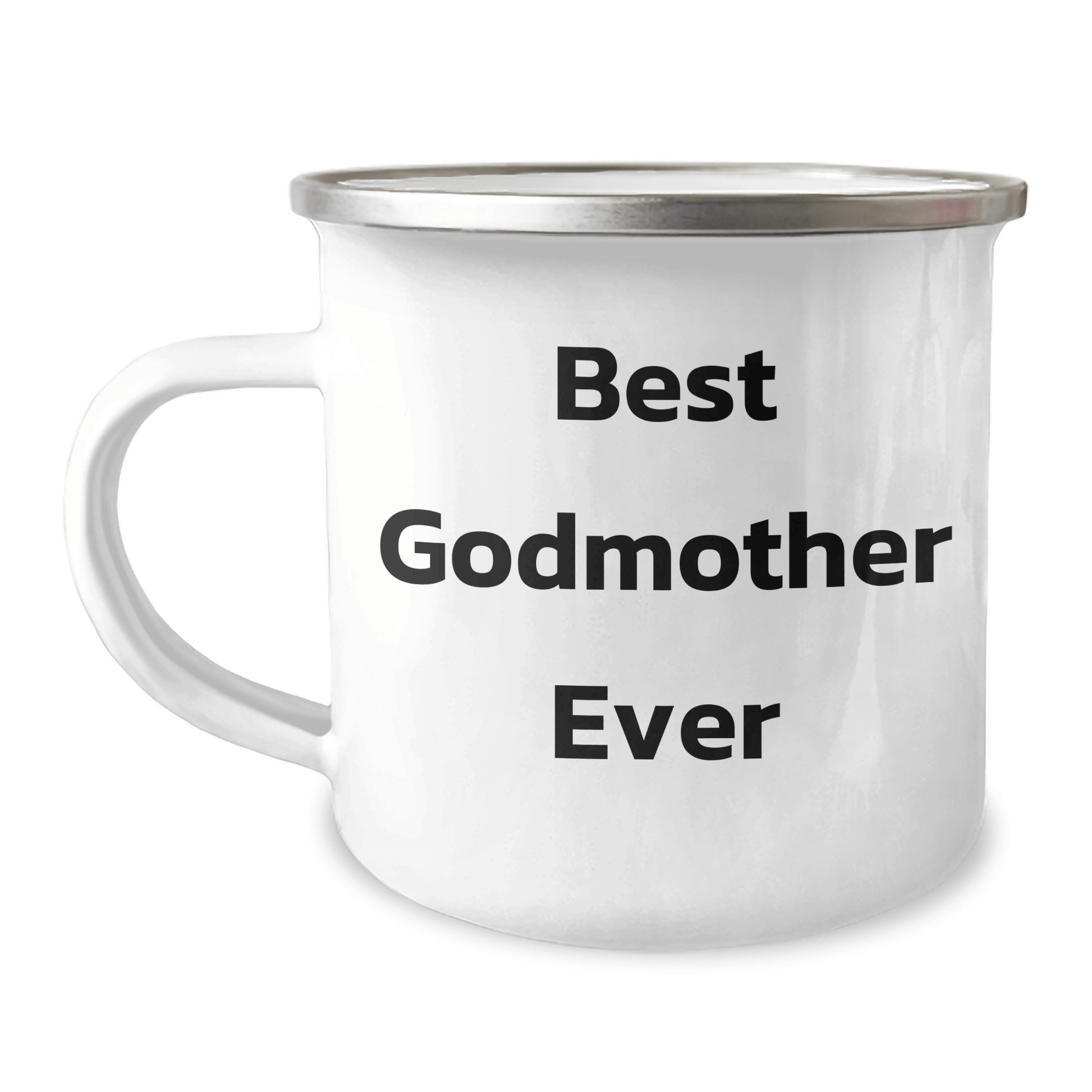 Gifts from Friends to Best Godmother Ever, Funny Camping Mug for Father's Day, Godmother Gifts - Victory Thru Vision 