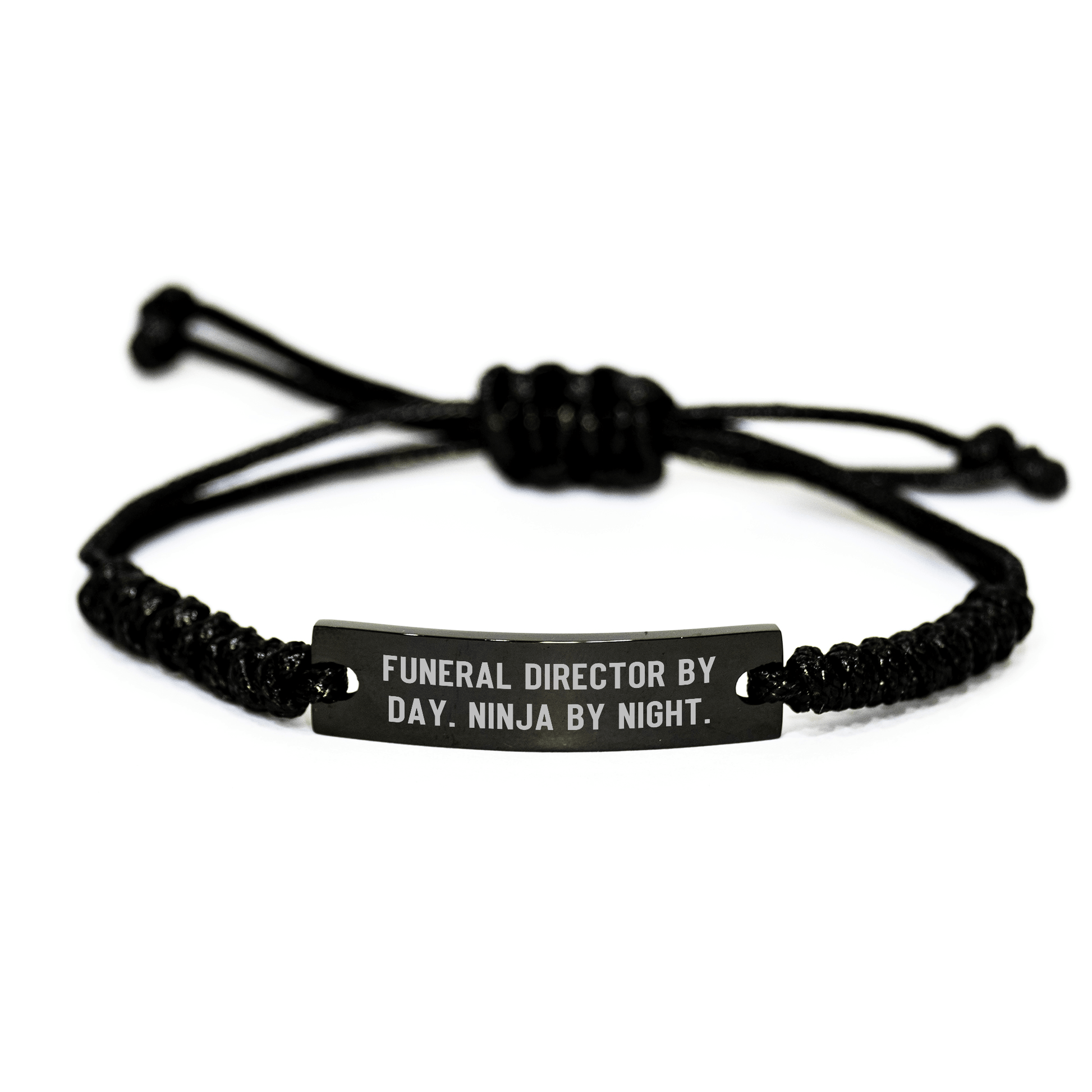 Gifts from Men for Funeral Directors By Day. Ninja By Night. - Unique Rope Bracelts for Mom's Day - Victory Thru Vision 