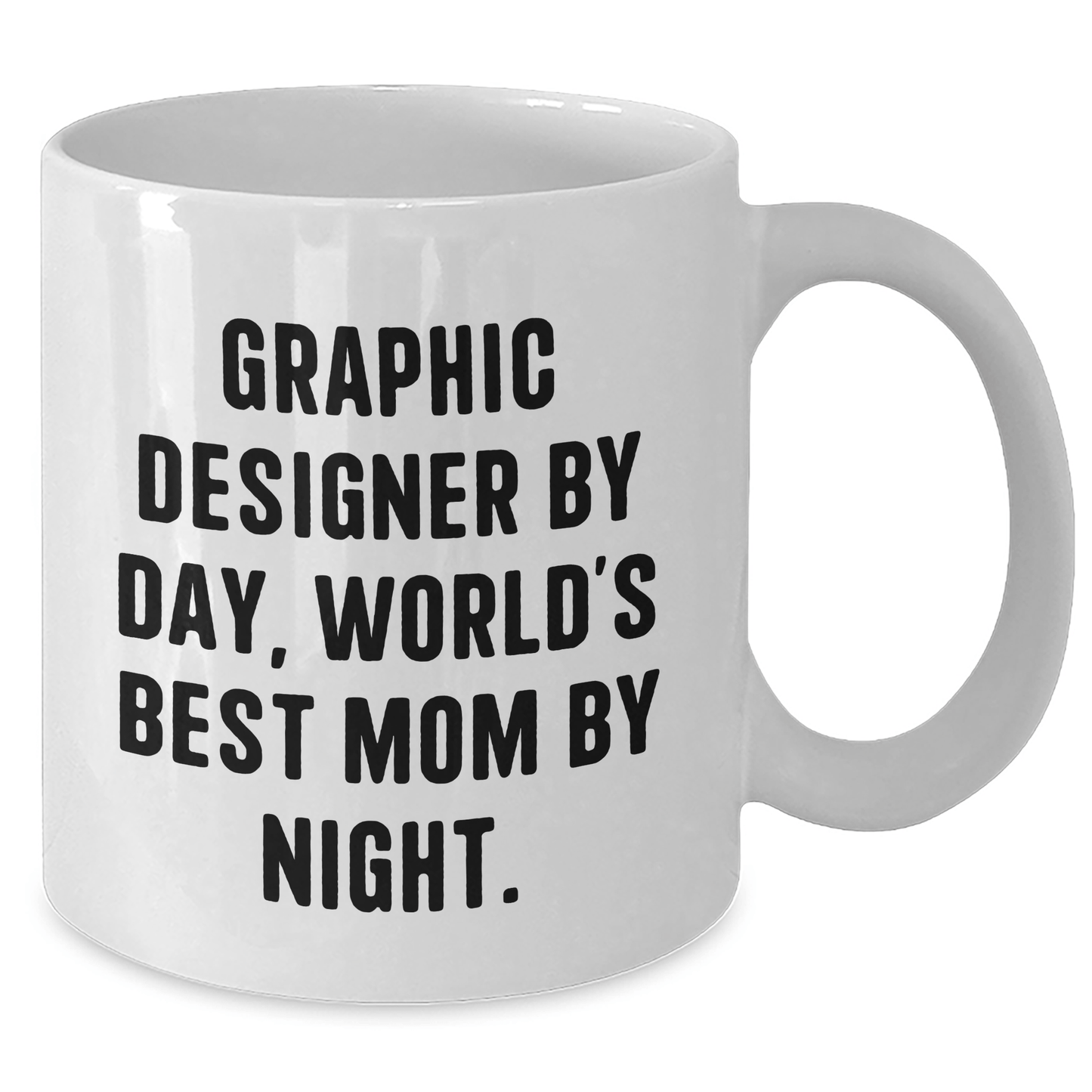 Graphic Designer Gifts, Funny Quote White Coffee Mug, Father's Day Unique Gifts from Friends, Coworkers, or Family - Victory Thru Vision 