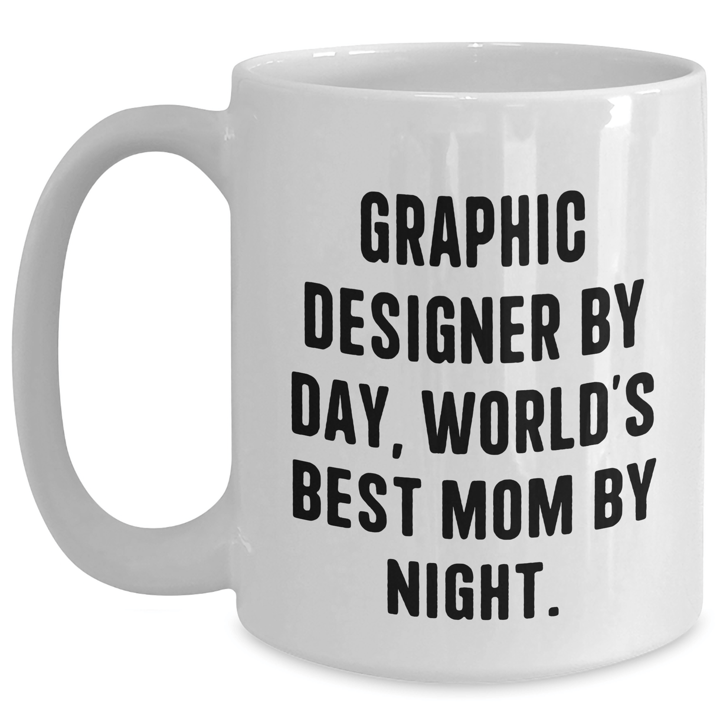 Graphic Designer Gifts, Funny Quote White Coffee Mug, Father's Day Unique Gifts from Friends, Coworkers, or Family - Victory Thru Vision 