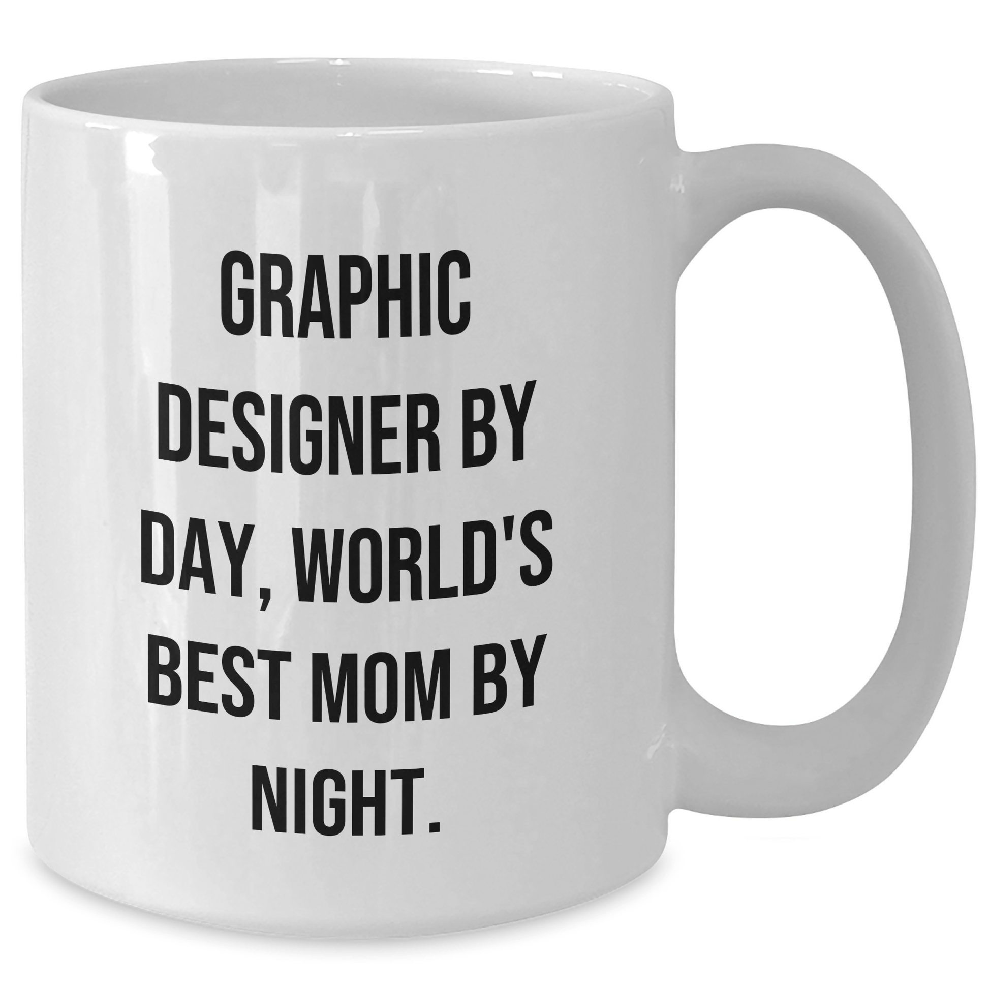 Graphic Designer Gifts, Funny Quote White Coffee Mug, Gifts from Mom, Gifts for Dad's Day - Victory Thru Vision 