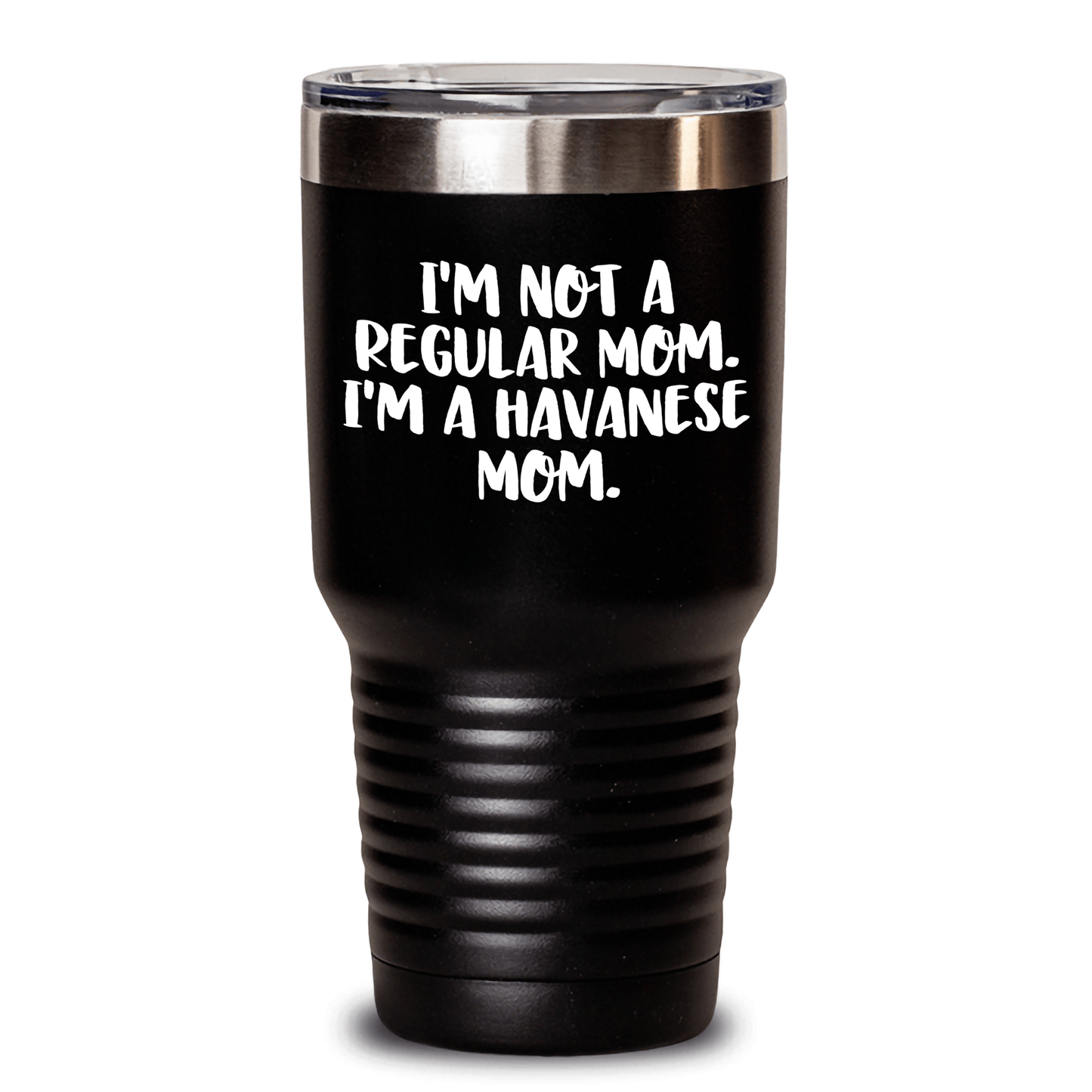 Havanese Mom Gifts, Funny Quote Tumbler, 20oz or 30oz Stainless Steel Vacuum Insulated, Gifts from Family to Havanese Dog Lovers, Unique Graduation Present - Victory Thru Vision