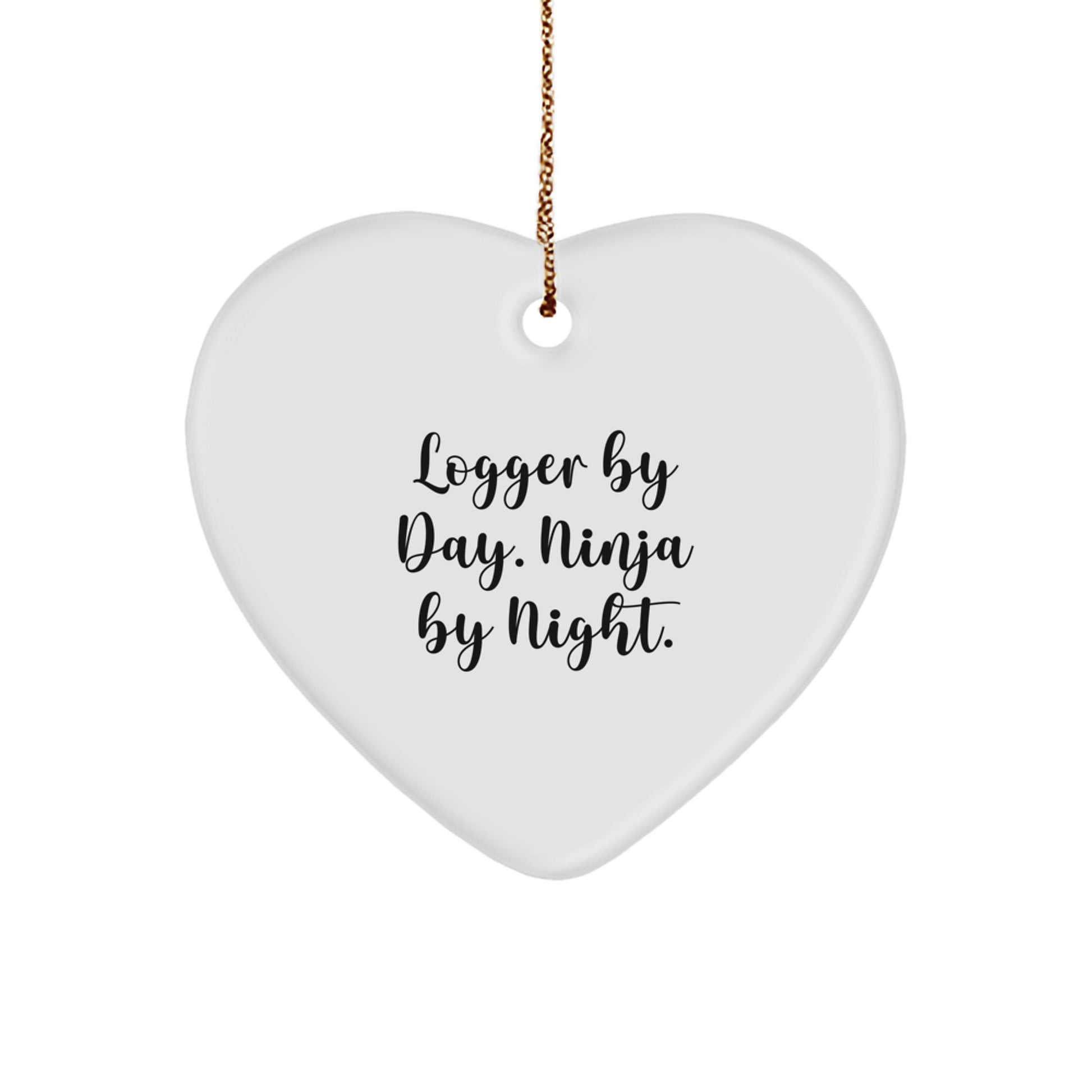 Logger's Heart: Gifts from Men for Logger Friends, Logger Gifts for Christmas - Image 1