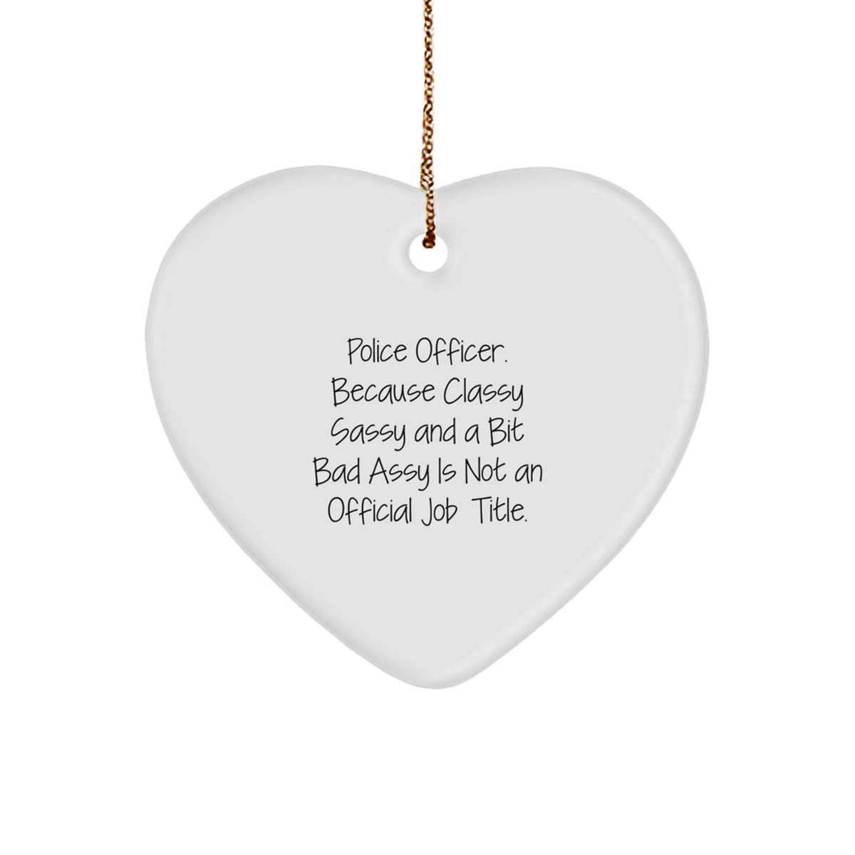 Funny Police Officer Gifts from Men Women Friends Family for Christmas Unique Gifts - Image 1