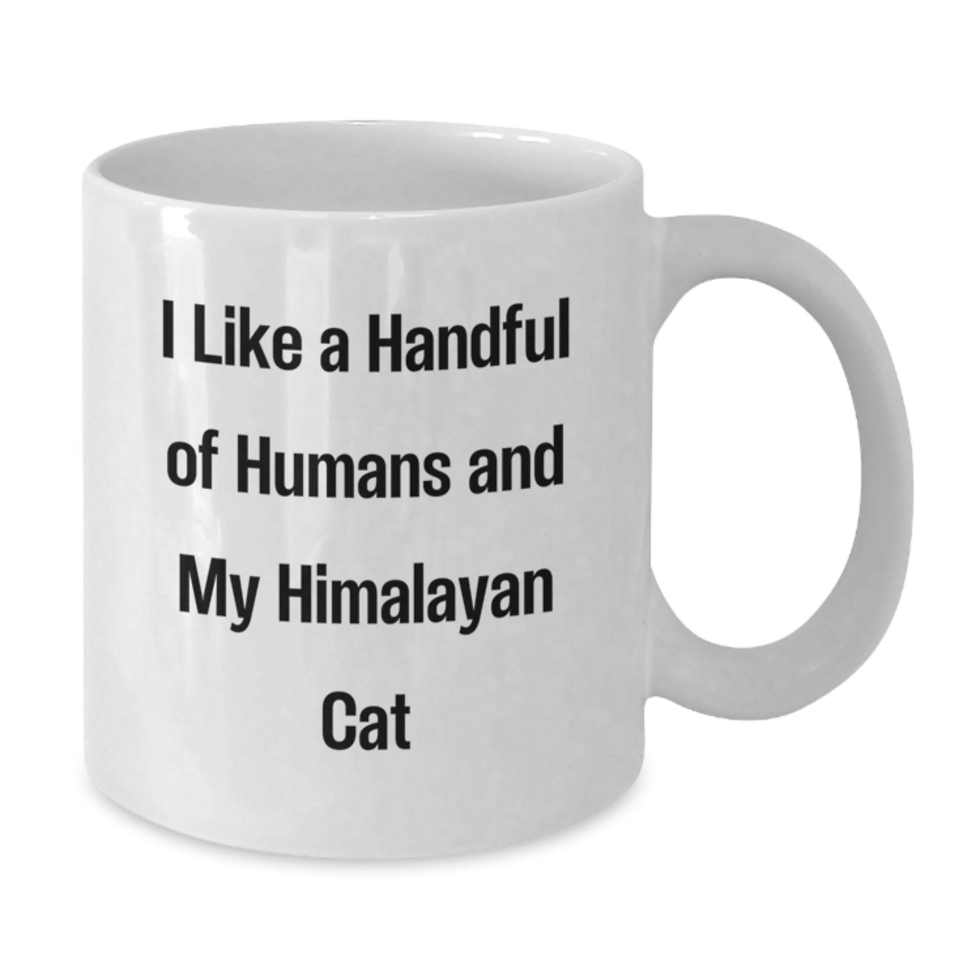 Himalayan Cat Gifts, Funny Quote Mugs for Men, White Coffee Mug - 11oz or 15oz, Gifts from Friends for Graduation, Himalayan Cat Lovers - Victory Thru Vision