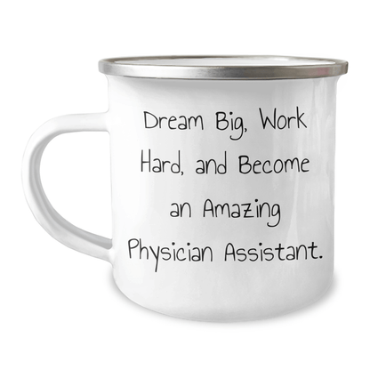 Inspirational Physician Assistant Gifts for Graduation - 'Dream Big, Work Hard, And Become An Amazing Physician Assistant.' - Gifts from Friends to Physician Assistant - Victory Thru Vision