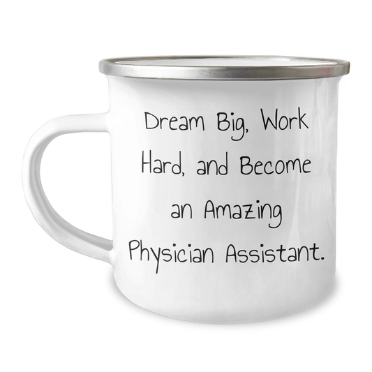 Inspirational Physician Assistant Gifts for Graduation - 'Dream Big, Work Hard, And Become An Amazing Physician Assistant.' - Gifts from Friends to Physician Assistant - Victory Thru Vision
