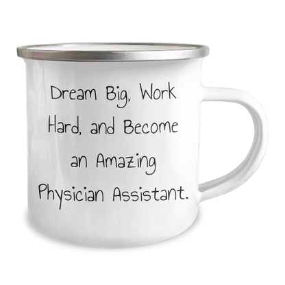 Inspirational Physician Assistant Gifts for Graduation - 'Dream Big, Work Hard, And Become An Amazing Physician Assistant.' - Gifts from Friends to Physician Assistant - Victory Thru Vision