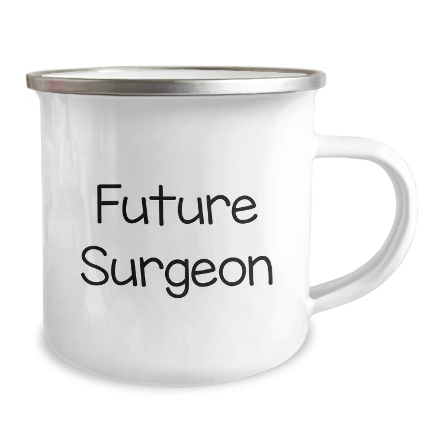 Inspirational Surgeon Gifts from Friends for Future Surgeon Graduation Stainless Steel Camping Mug - Victory Thru Vision