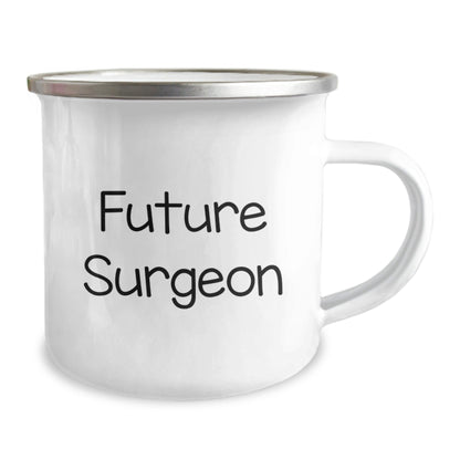 Inspirational Surgeon Gifts from Friends for Future Surgeon Graduation Stainless Steel Camping Mug - Victory Thru Vision