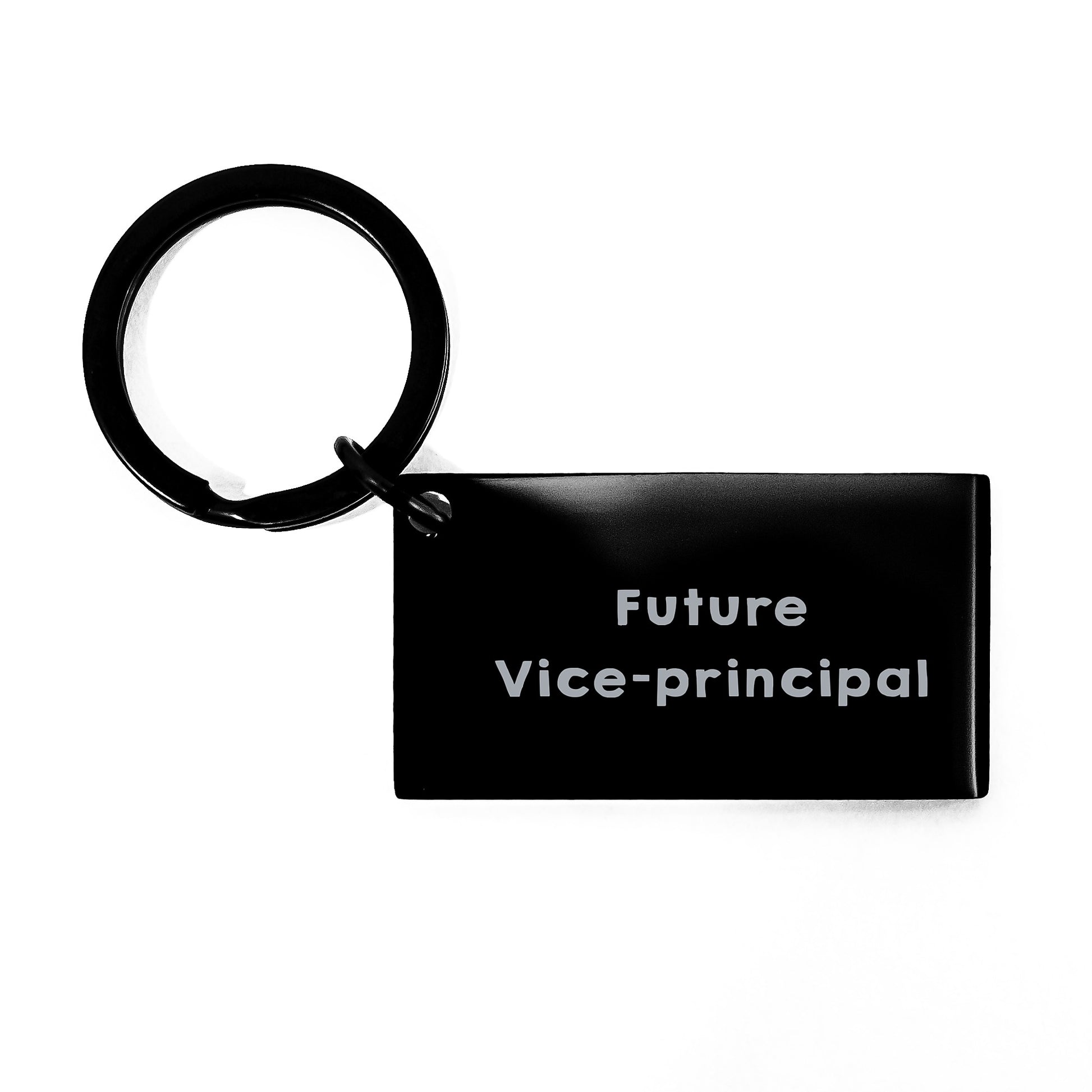 Funny Vice-principal Keychain Gifts from Friends for Vice-principal with Inspirational Quote - Stainless Steel Keychain - Unique Vice-principal Christmas Unique Gifts - Image 1