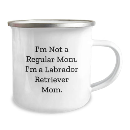 Labrador Retriever Dog Mom Gifts from Family, Funny Camping Mug for Graduation Unique Gifts - Victory Thru Vision