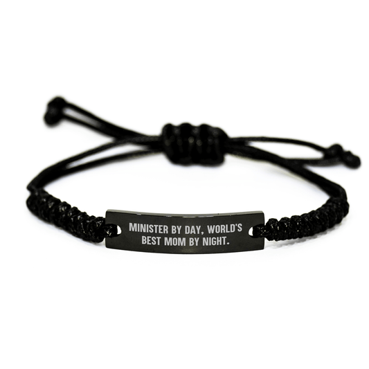 Minister by Day, Funny Rope Gifts from Mom by Night for Father's Day - Victory Thru Vision 