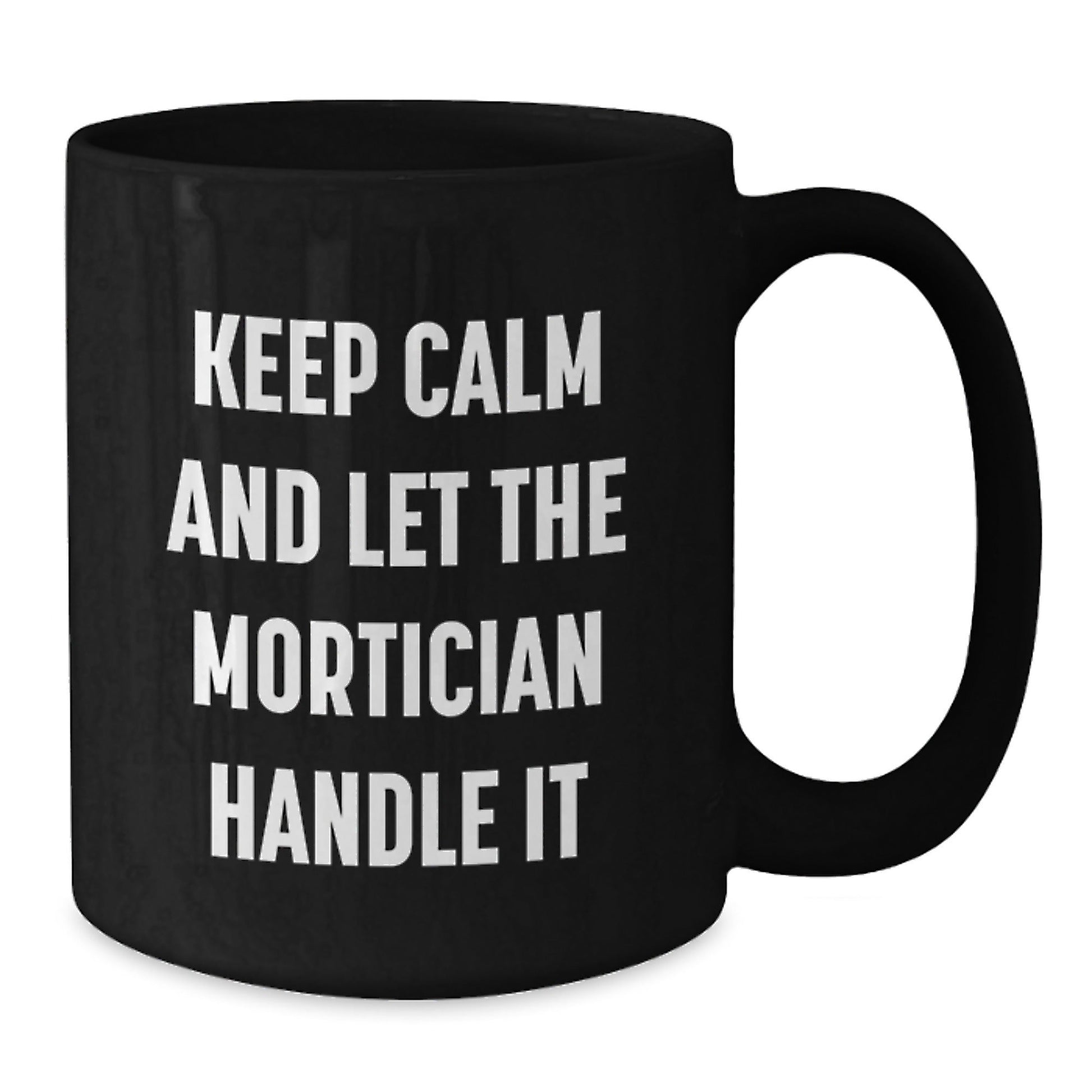 Mortician Humor Funny Gifts for Mortician Friends from Family - Victory Thru Vision