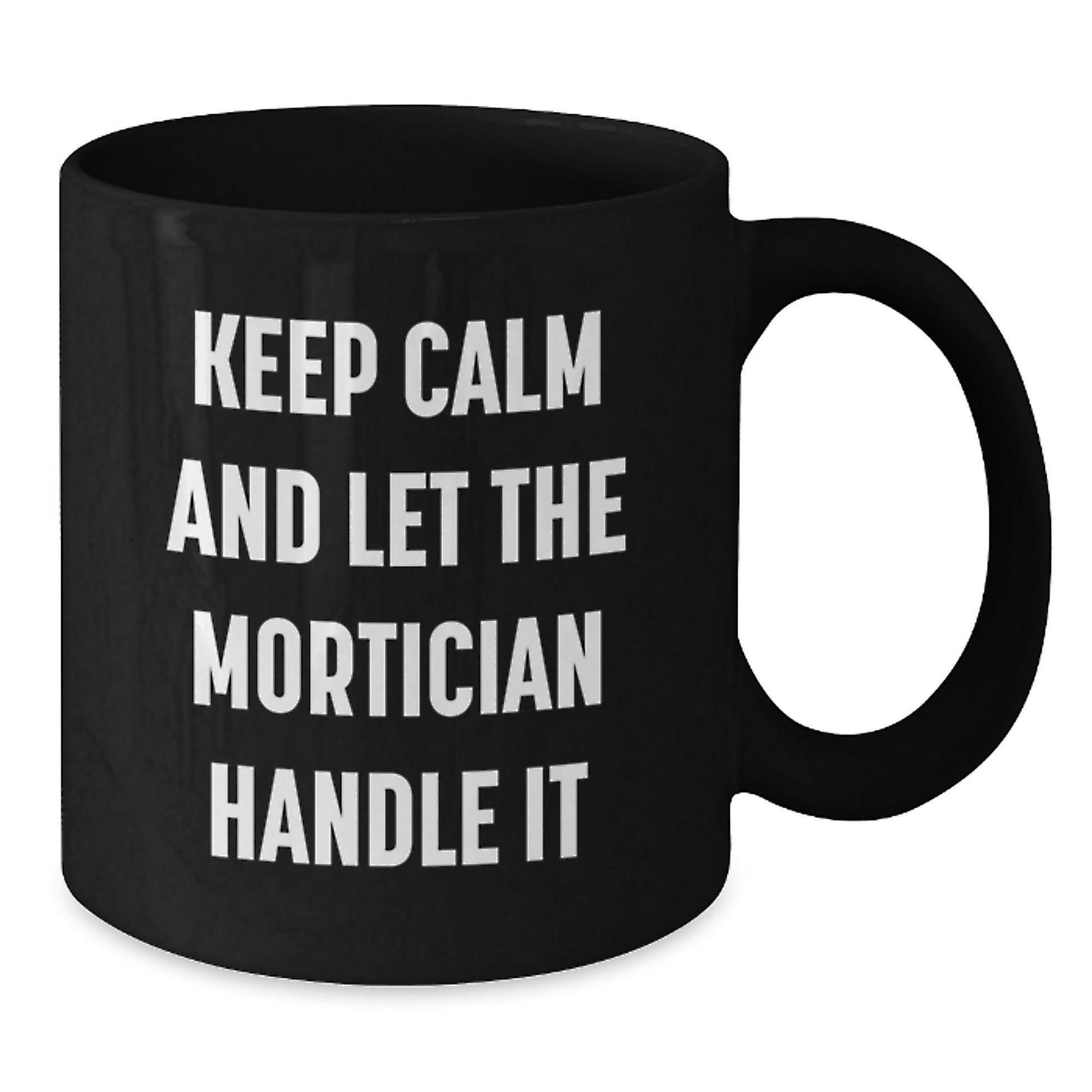 Mortician Humor Funny Gifts for Mortician Friends from Family - Victory Thru Vision