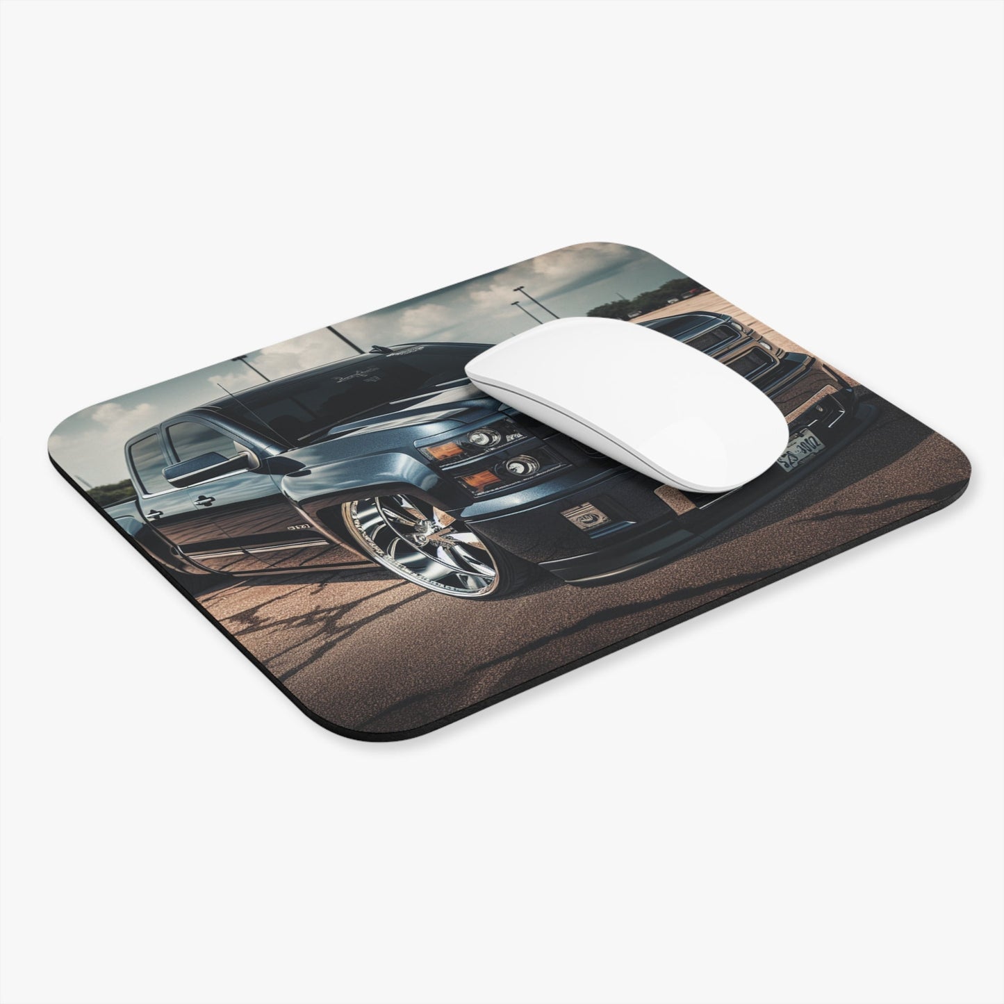 Mouse Pad - Bagged 2010 Chevy Truck Design - Victory Thru Vision