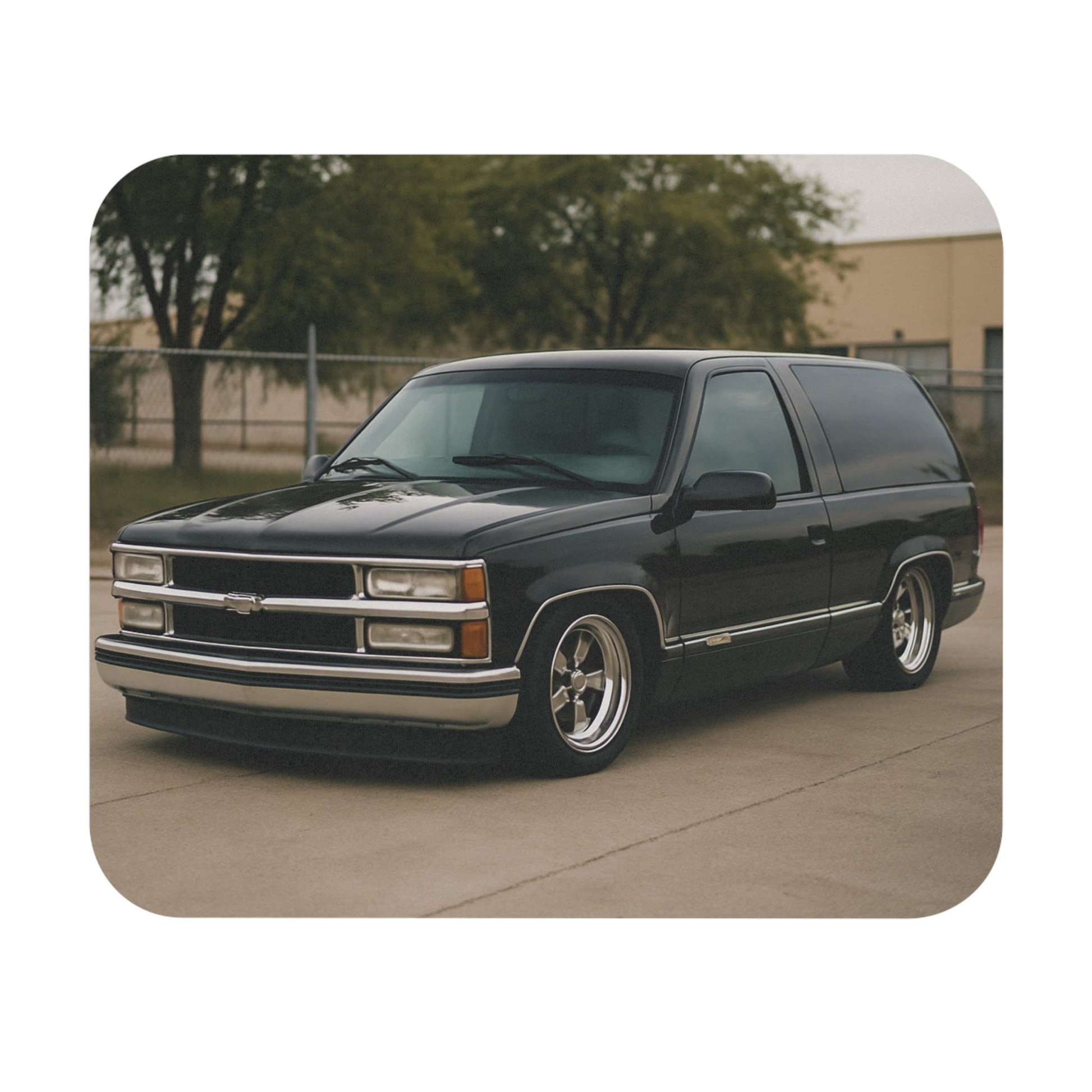 Mouse Pad - Lowered 1994 Chevy Tahoe Design - Victory Thru Vision