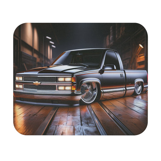 Mouse Pad - Lowered 1997 Chevy Truck Rectangle Design - Victory Thru Vision