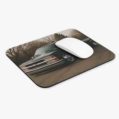 Mouse Pad (Rectangle) - Lowered 1997 Chevy C2500 Dually - Victory Thru Vision