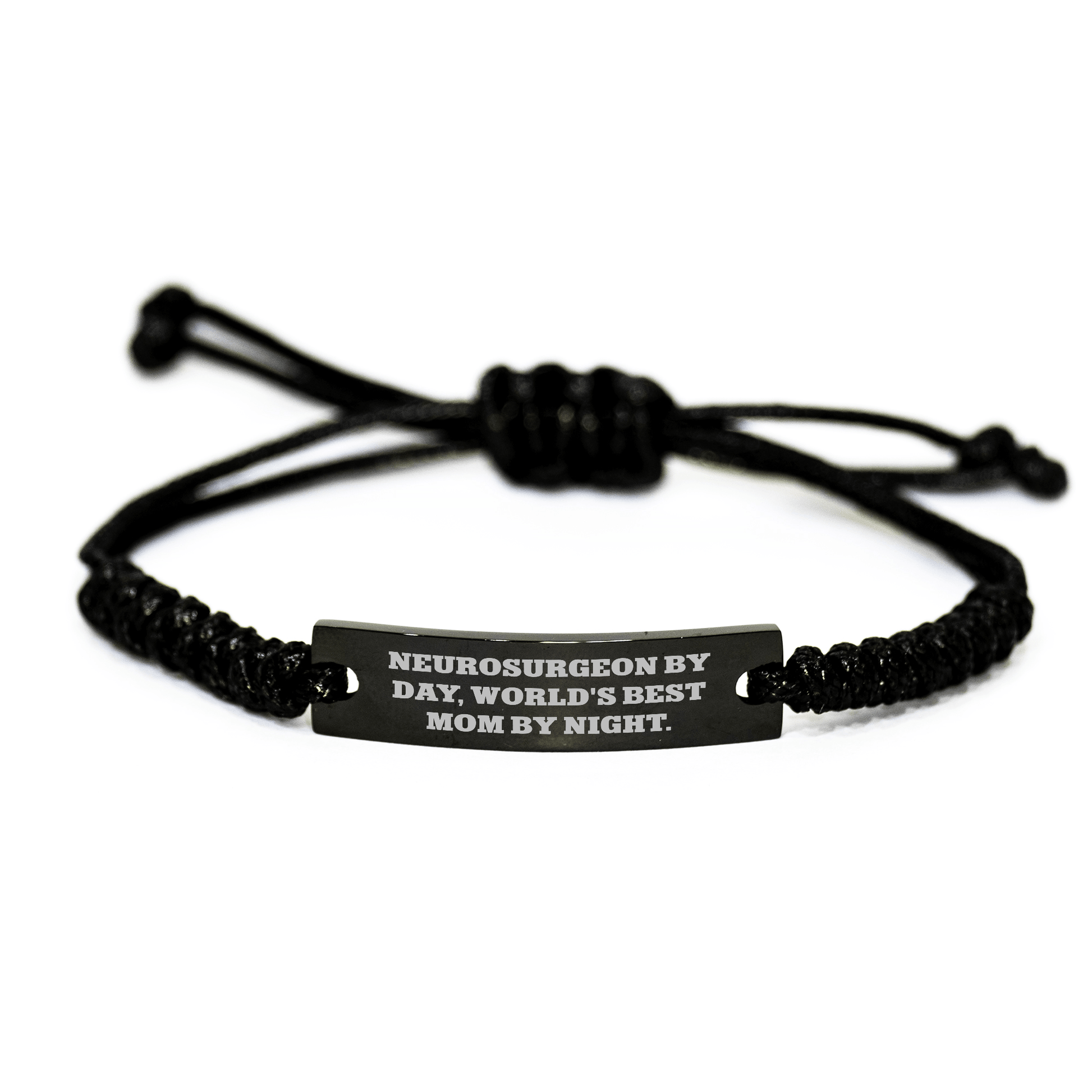 Neurosurgeon Gifts, Funny Quote Dad, Rope Necklace for Father's Day - Gifts from Men, for Neurosurgeon, Funny Mom - Victory Thru Vision 