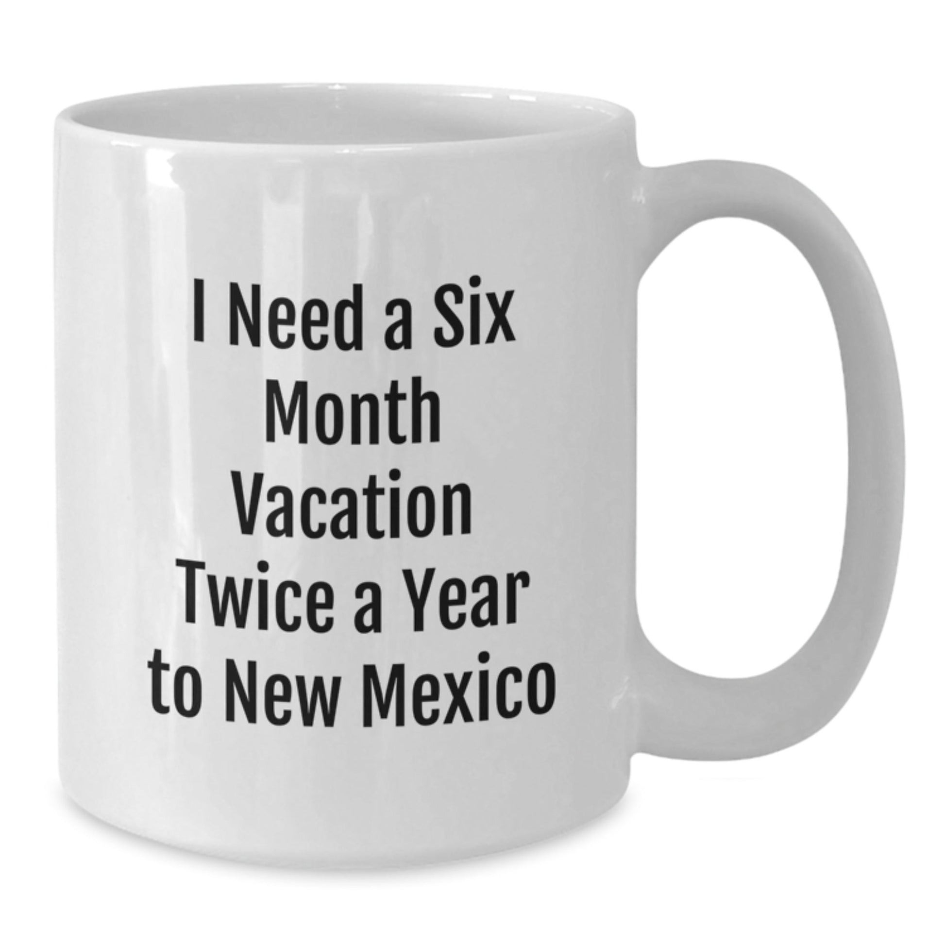 New Mexico Gifts, Funny Quote White Coffee Mug, Gifts from Family, Friends, or Coworkers for New Mexico Lovers, Inspirational Graduation Unique Gifts - Victory Thru Vision