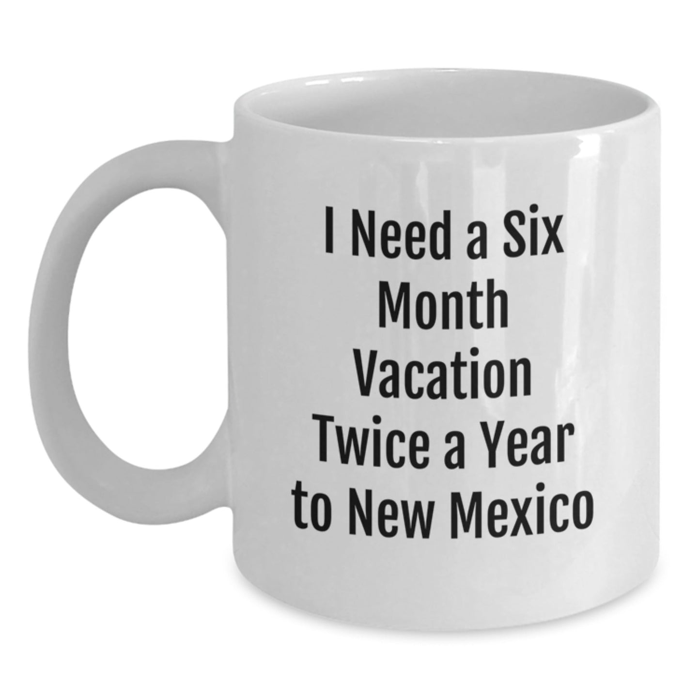New Mexico Gifts, Funny Quote White Coffee Mug, Gifts from Family, Friends, or Coworkers for New Mexico Lovers, Inspirational Graduation Unique Gifts - Victory Thru Vision