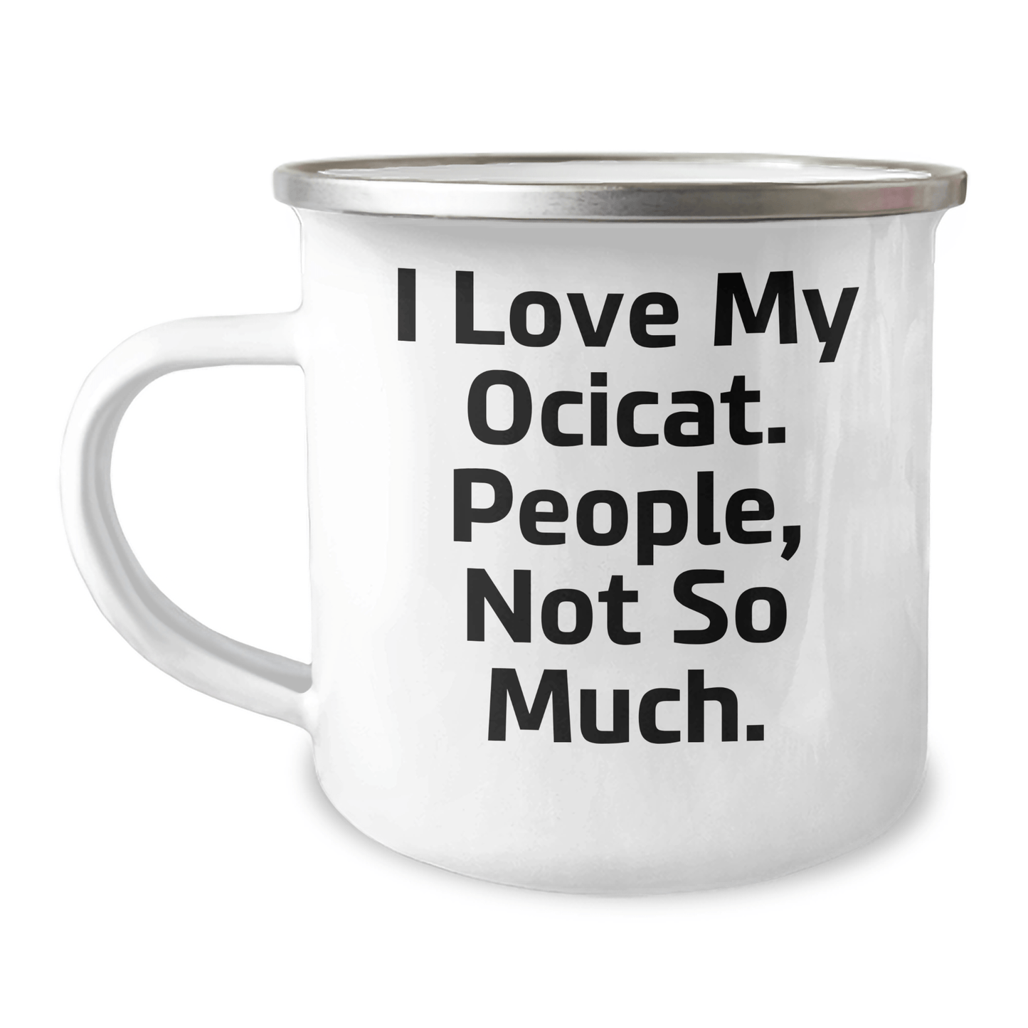 Ocicat Enthusiasts' Funny Camping Mug Gifts from Friends for Father's Day - Victory Thru Vision 